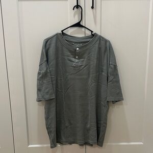 PacSun Men's Sage Green Oversized Short Sleeve Tee